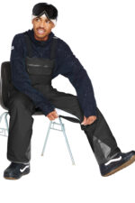 VOLCOM RAIN GORE-TEX BIB OVERALL SNOWBOARD PANT BLACK - Image 11