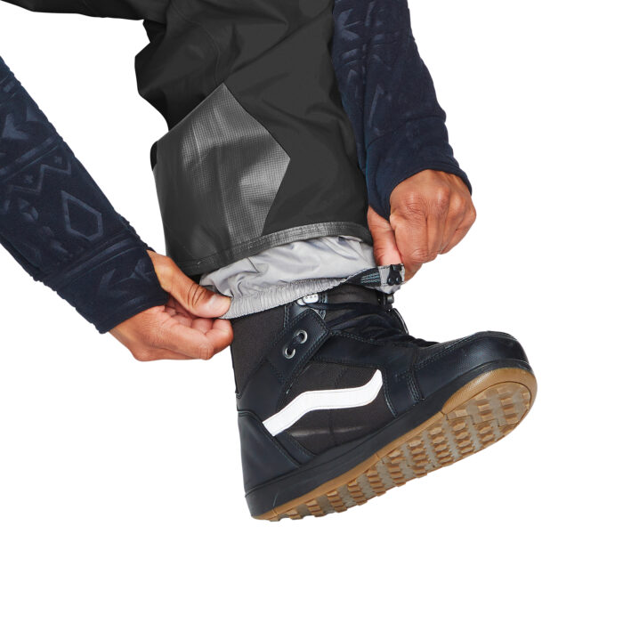 VOLCOM RAIN GORE-TEX BIB OVERALL SNOWBOARD PANT BLACK - Image 12