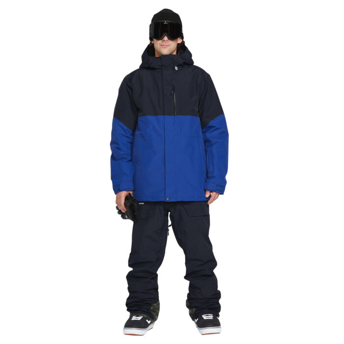 VOLCOM RAIN GORE-TEX BIB OVERALL SNOWBOARD PANT BLACK - Image 15