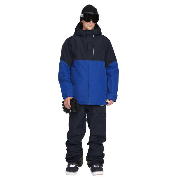 VOLCOM RAIN GORE-TEX BIB OVERALL SNOWBOARD PANT BLACK - Image 13