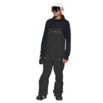 VOLCOM RAIN GORE-TEX BIB OVERALL SNOWBOARD PANT BLACK - Image 3