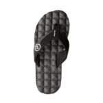 VOLCOM RECLINER SANDALS BLACK WHITE