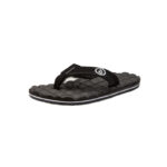 VOLCOM RECLINER SANDALS BLACK WHITE - Image 4