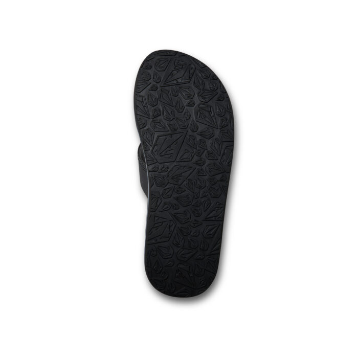 VOLCOM RECLINER SANDALS BLACK WHITE - Image 5