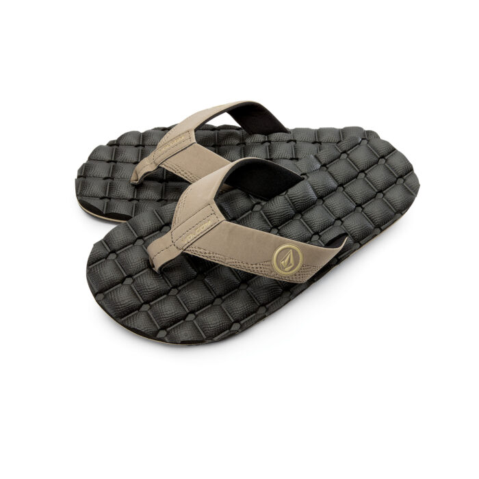 VOLCOM RECLINER SANDALS KHAKI - Image 4