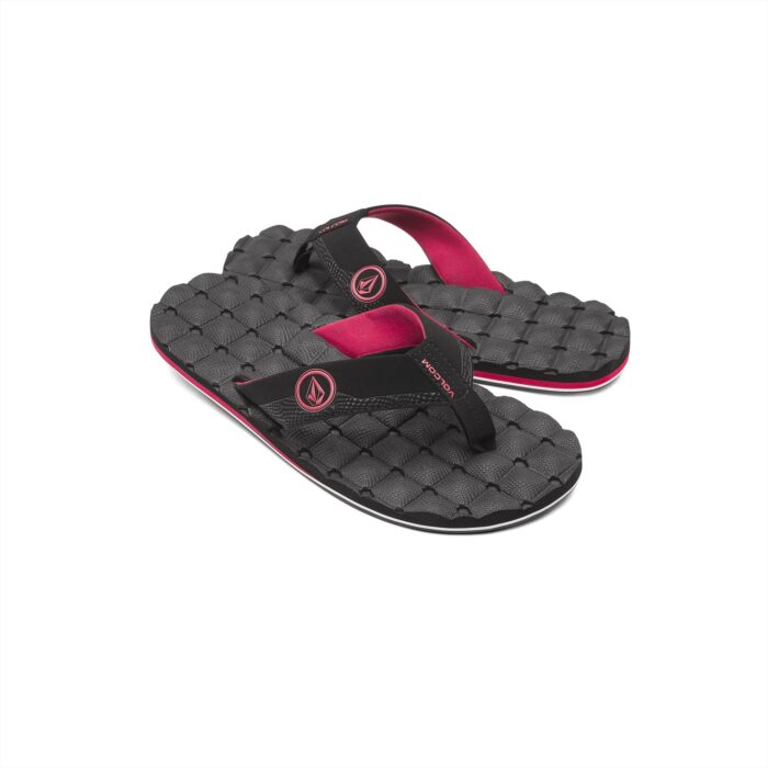 VOLCOM RECLINER SANDALS RIBBON RED - Image 2