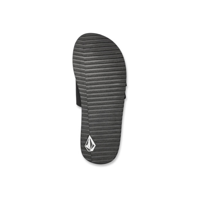 VOLCOM RECLINER SLIDE BLACK WHITE - Image 3