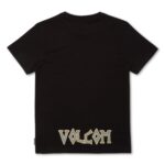 VOLCOM RICHARD FRENCH SAYER BOYS T-SHIRT BLACK - Image 2
