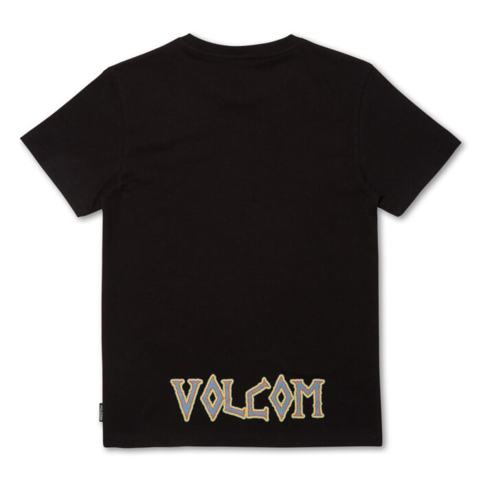 VOLCOM RICHARD FRENCH SAYER BOYS T-SHIRT BLACK - Image 2