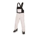 VOLCOM ROAN BIB OVERALL SNOWBOARD PANT PARTY PINK