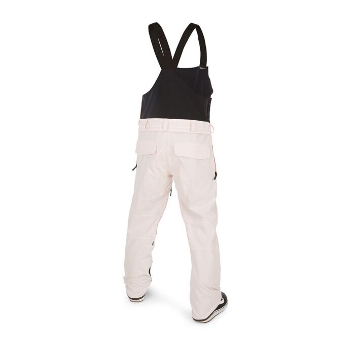 VOLCOM ROAN BIB OVERALL SNOWBOARD PANT PARTY PINK - Image 2