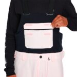 VOLCOM ROAN BIB OVERALL SNOWBOARD PANT PARTY PINK - Image 7
