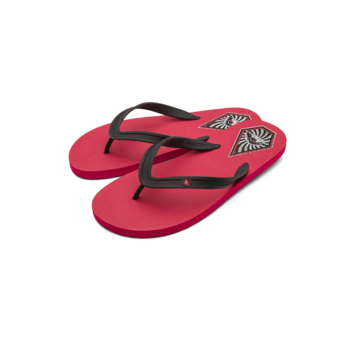 VOLCOM ROCKER 2 SANDALS RIBBON RED - Image 2