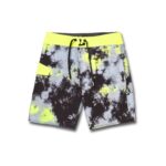 VOLCOM SATURATE MOD TECH BOYS BOARDSHORT LIMEADE