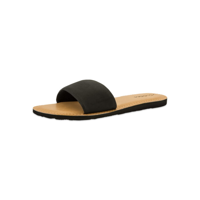 VOLCOM SIMPLE SLIDE SANDALS BLACK - Image 3