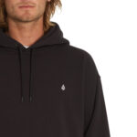 VOLCOM SINGLE STONE HOODIE BLACK - Image 2