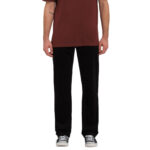 VOLCOM SOLVER 5 POCKET CORD PANT BLACK
