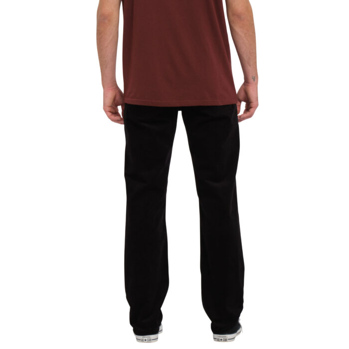 VOLCOM SOLVER 5 POCKET CORD PANT BLACK - Image 2
