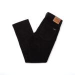 VOLCOM SOLVER 5 POCKET CORD PANT BLACK - Image 6