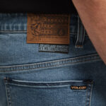 VOLCOM SOLVER DENIM OLD TOWN INDIGO - Image 4