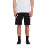VOLCOM SOLVER DENIM SHORT BLACK OUT
