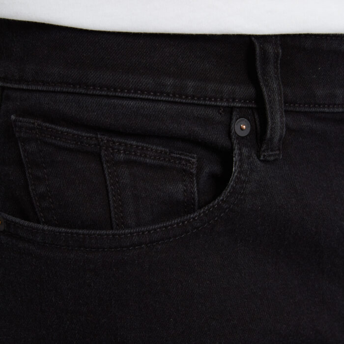 VOLCOM SOLVER DENIM SHORT BLACK OUT - Image 5