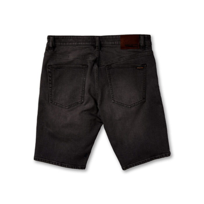 VOLCOM SOLVER DENIM SHORT BLACK OUT - Image 7