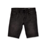 VOLCOM SOLVER DENIM SHORT BLACK OUT - Image 6