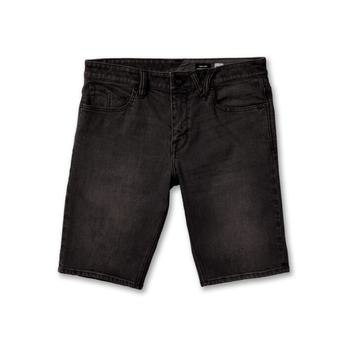 VOLCOM SOLVER DENIM SHORT BLACK OUT - Image 6