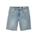 VOLCOM SOLVER DENIM SHORT WORKER INDIGO VINTAGE - Image 6