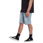 VOLCOM SOLVER DENIM SHORT WORKER INDIGO VINTAGE - Image 3