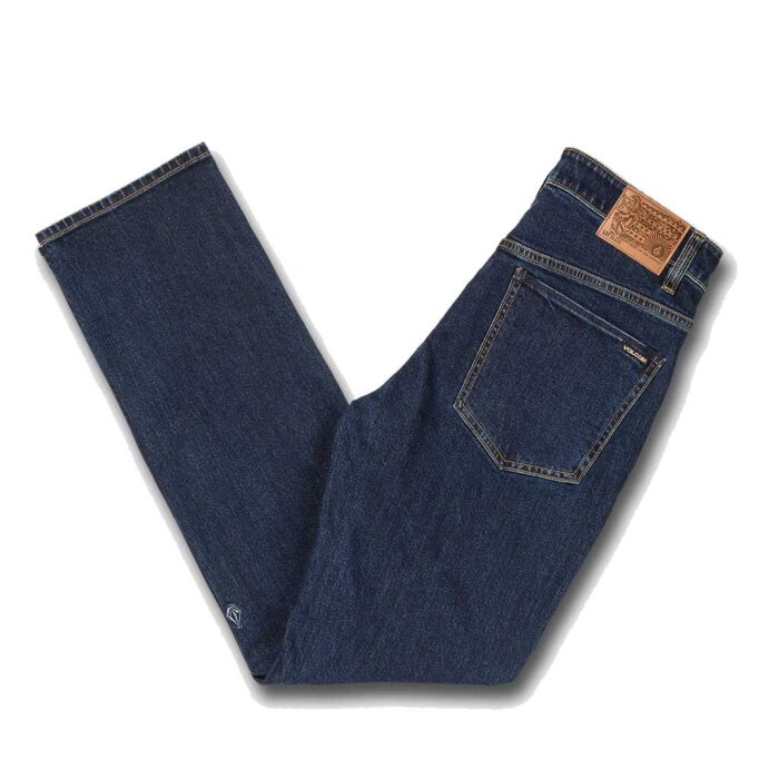 VOLCOM SOLVER MODERN FIT JEAN DIRTY MED BLUE - Image 5