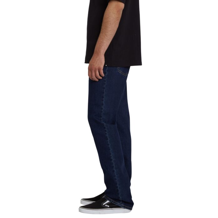 VOLCOM SOLVER MODERN FIT JEAN DIRTY MED BLUE - Image 3