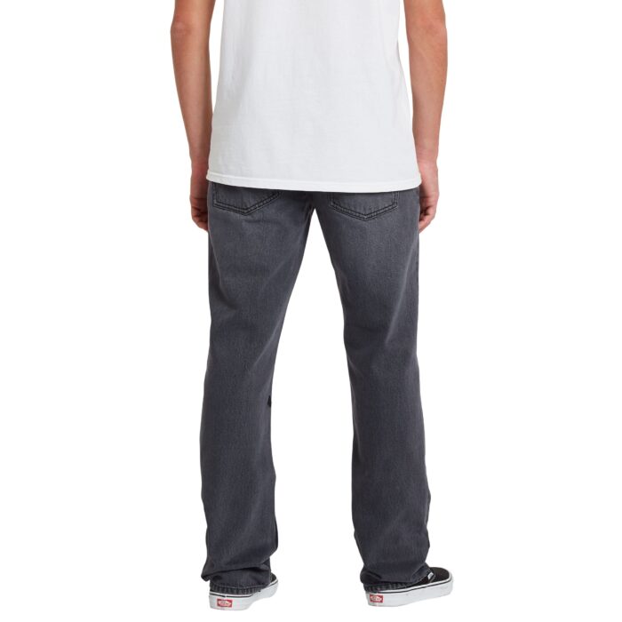 VOLCOM SOLVER MODERN FIT JEAN FADE TO BLACK - Image 2