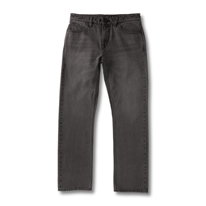 VOLCOM SOLVER MODERN FIT JEAN FADE TO BLACK - Image 7