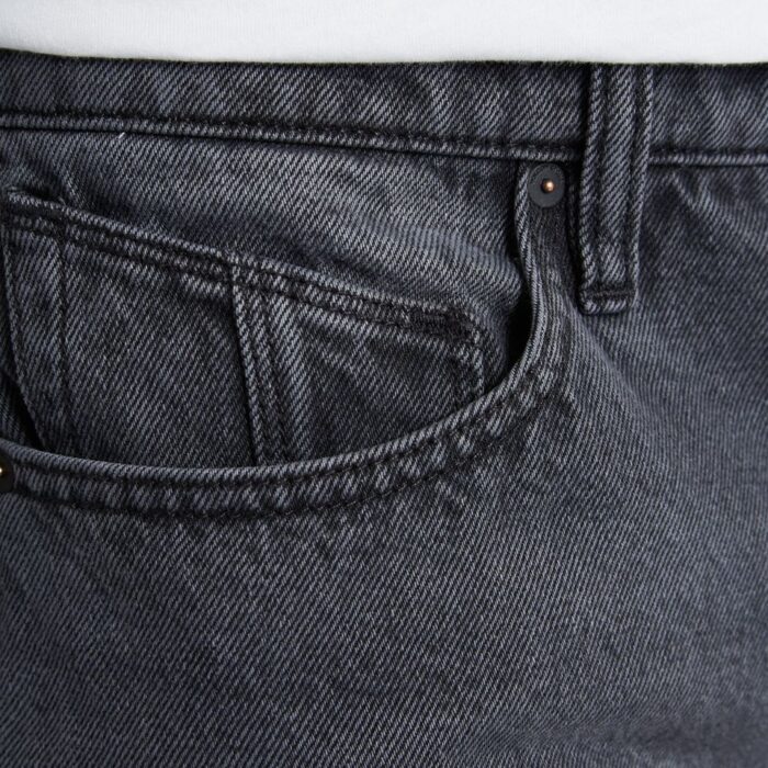 VOLCOM SOLVER MODERN FIT JEAN FADE TO BLACK - Image 4