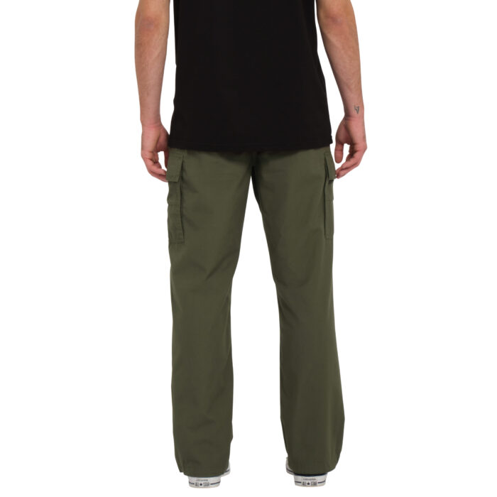 VOLCOM SQUADS CARGO LOOSE TAPERED PANT SQUADRON GREEN - Image 2