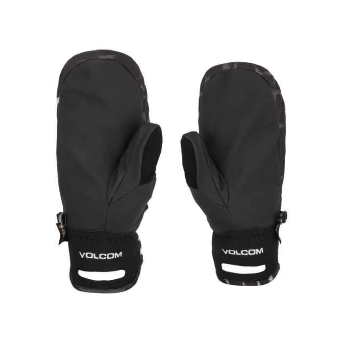 VOLCOM STAY DRY GORE-TEX SNOW MITTENS BLACK GIRAFFE - Image 2