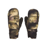 VOLCOM STAY DRY GORE-TEX SNOW MITTENS CAMOUFLAGE