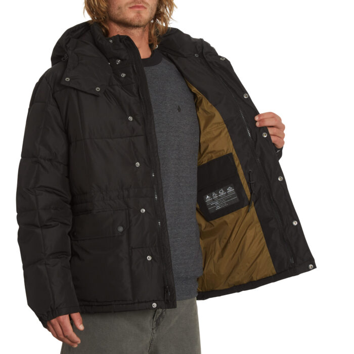 VOLCOM SUPERSTONER 5K JACKET BLACK - Image 6