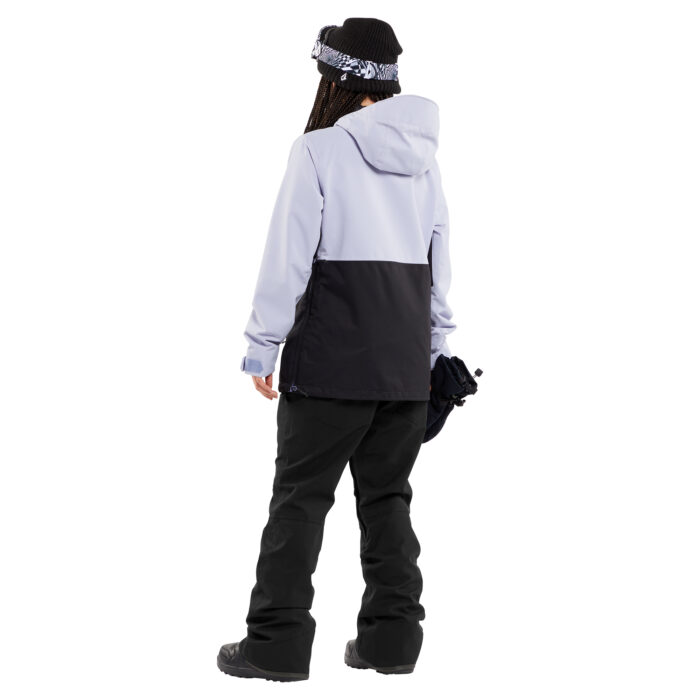 VOLCOM SWIFT BIB OVERALL WOMEN SNOWBOARD PANT BLACK - Image 4