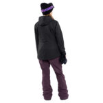 VOLCOM SWIFT BIB OVERALL WOMEN SNOWBOARD PANT BLACKBERRY - Image 9