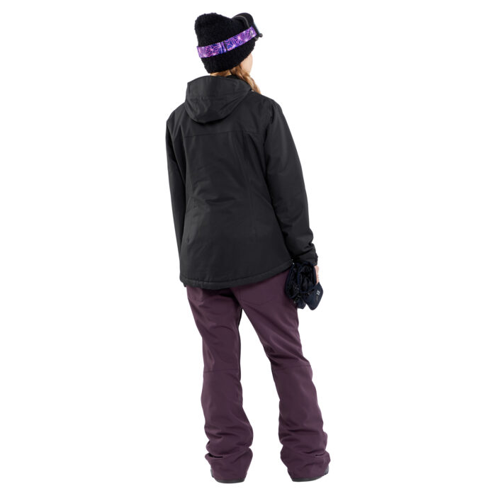 VOLCOM SWIFT BIB OVERALL WOMEN SNOWBOARD PANT BLACKBERRY - Image 9