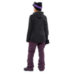 VOLCOM SWIFT BIB OVERALL WOMEN SNOWBOARD PANT BLACKBERRY - Image 8