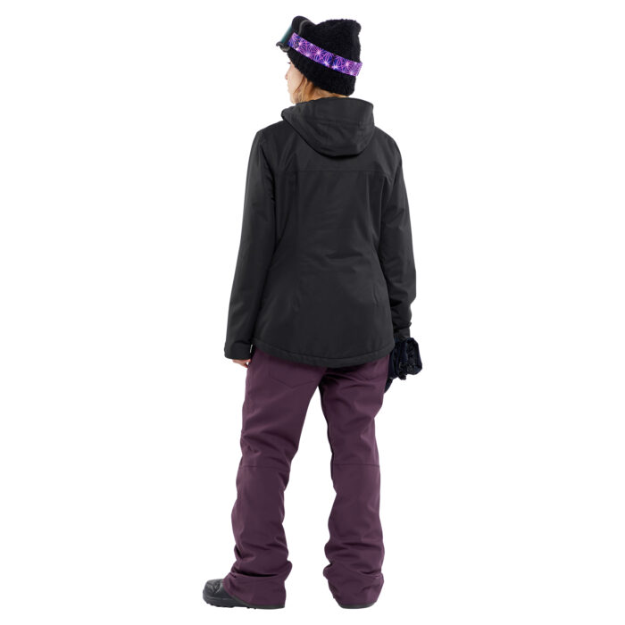 VOLCOM SWIFT BIB OVERALL WOMEN SNOWBOARD PANT BLACKBERRY - Image 8