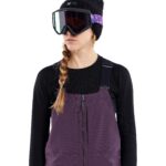 VOLCOM SWIFT BIB OVERALL WOMEN SNOWBOARD PANT BLACKBERRY - Image 3