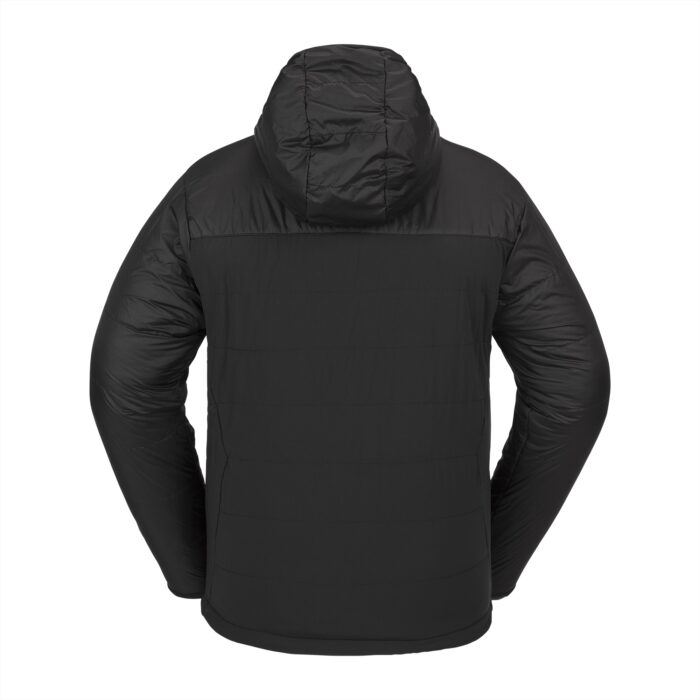 VOLCOM UTILITY PUFF SNOW JACKET BLACK - Image 9