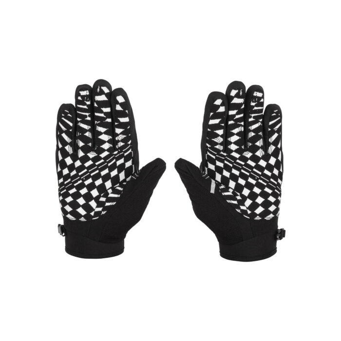 VOLCOM V CO CRAIL SNOWBOARD GLOVES BLACK - Image 2