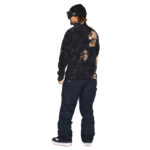 VOLCOM V SCIENCE HALF ZIP FLEECE PULLOVER BLEACH BLACK - Image 4
