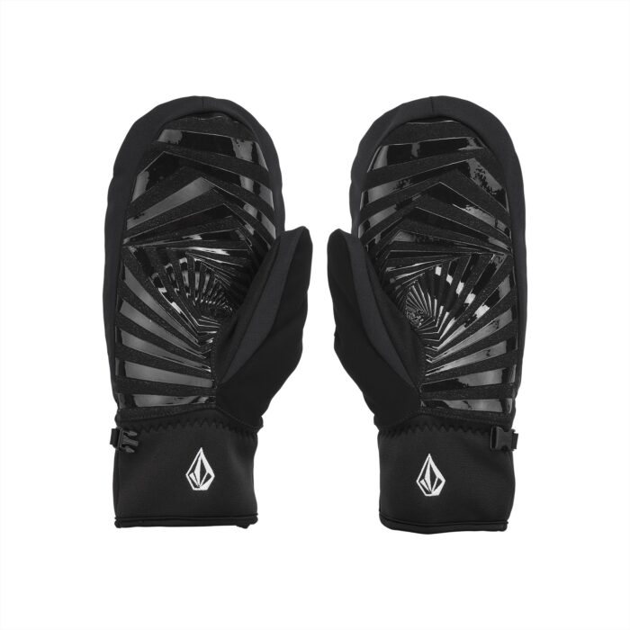 VOLCOM V.CO NYLE SNOW MITTENS SPRITZ BLACK - Image 2